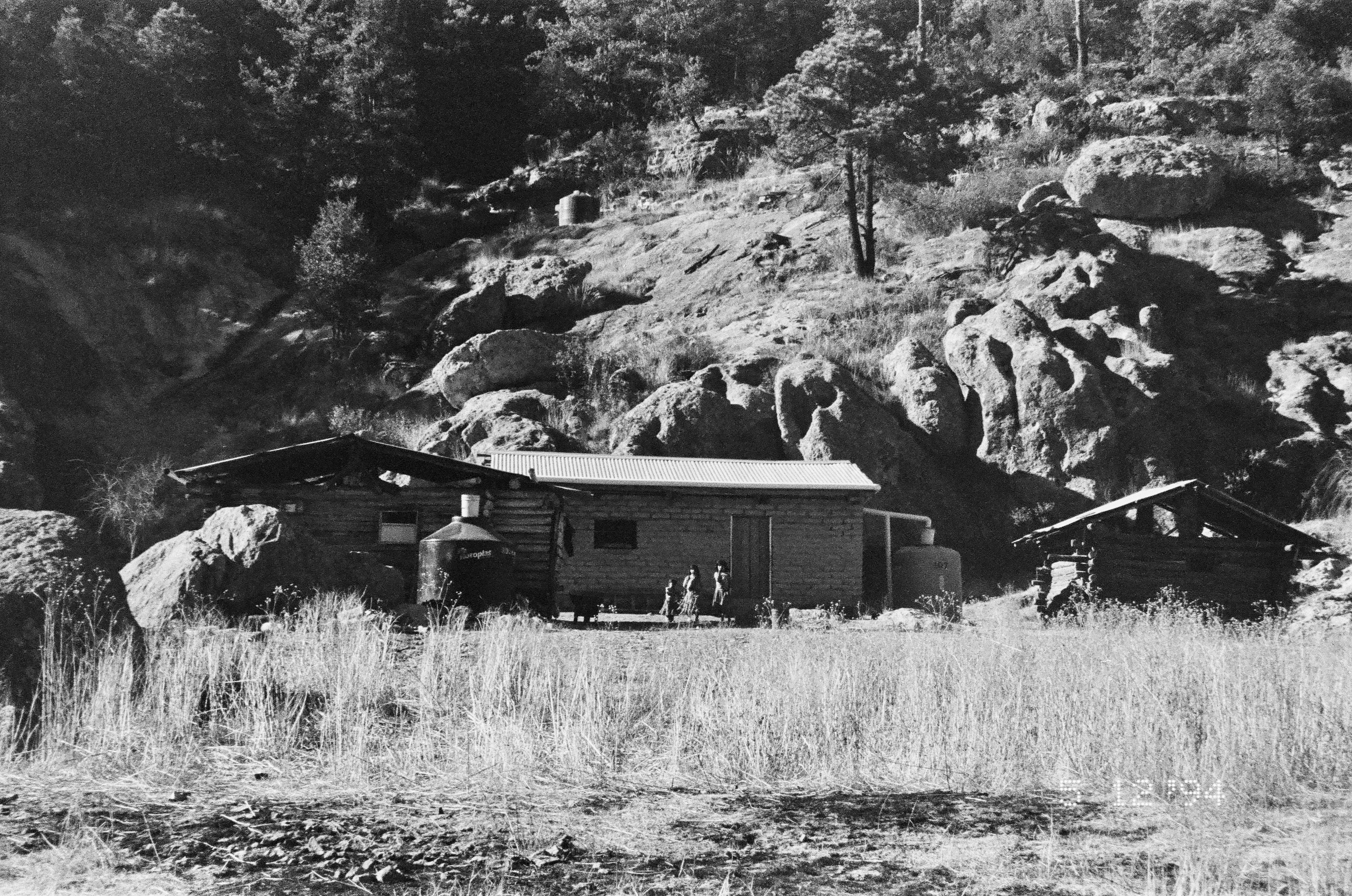 Picture of three sisters standing posing for a camera